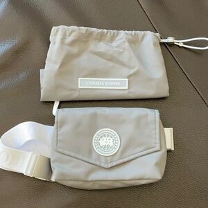 Canada Goose Gray Belt Bag